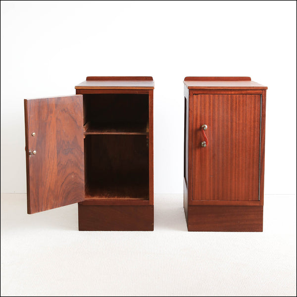 A Pair of Vintage Bedside Cabinets