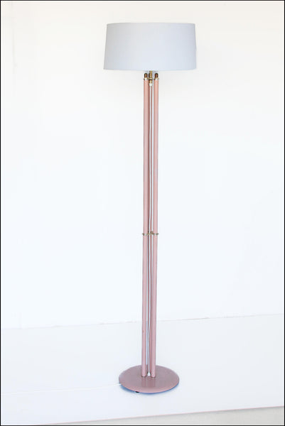 Dusty Pink Vintage Floor Lamp