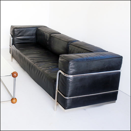 Vintage Le Corbusier LC3 Style Two-Seater