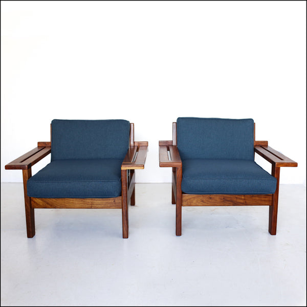 Three John Tabraham for Kallenbachs Kiaat Armchairs - priced per chair