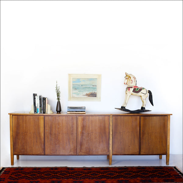 Long Vintage Office Cabinet