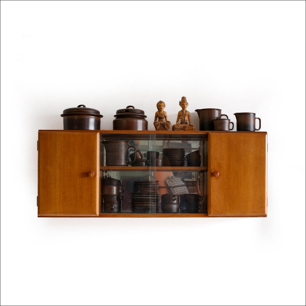 "Golden Key" Mid-century Cabinet