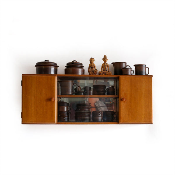 "Golden Key" Mid-century Cabinet