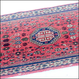 Small Vintage Persian Runner 1.6 x 0.7 m