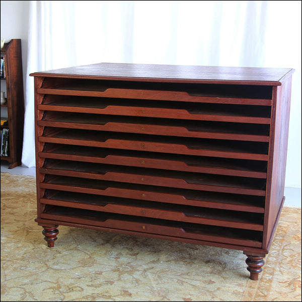 Solid Wood Architect Plan Drawers