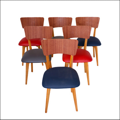 Six MCM Dining Chairs
