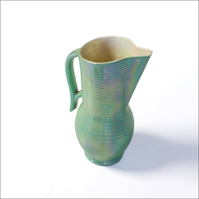 A Crown Devon Flower Ewer
