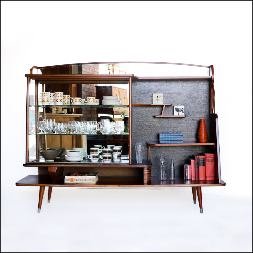Retro Display Cabinet - 1.8m wide