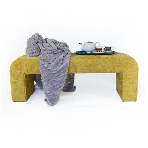 U-shaped Bed End Bench