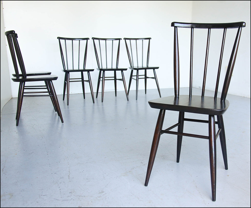 Six Quaker Dining Chairs