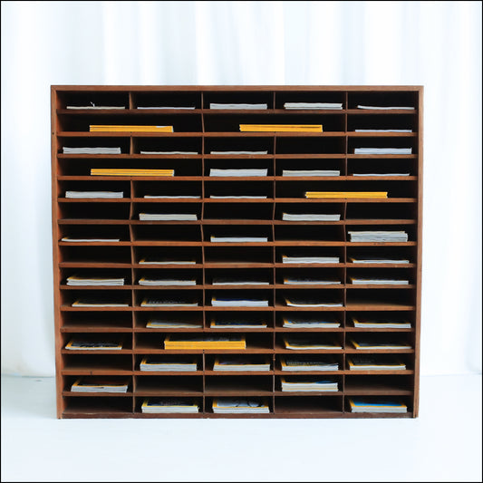 Pigeon Hole Shelf