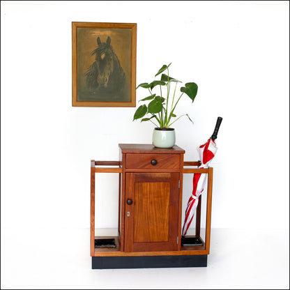 Vintage Umbrella Stand and Cabinet