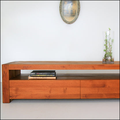 Solid Oak Console