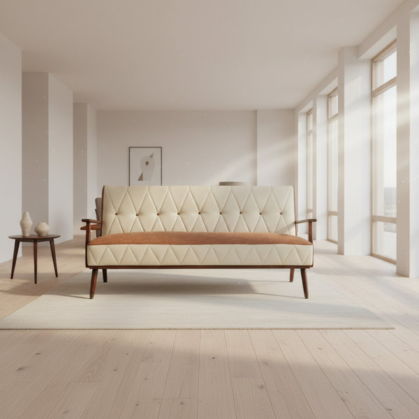 Mid-century Three Seater Sofa