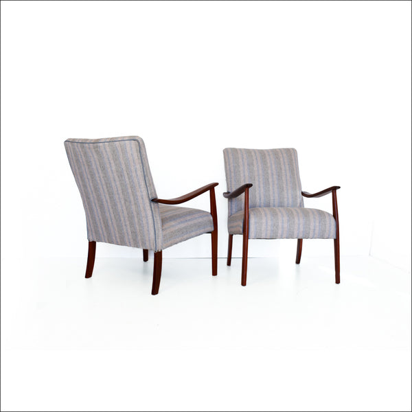 A Pair of Mid-century Modern Armchairs