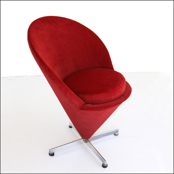 1960's Swivel Chair in the Style of Verner Panton