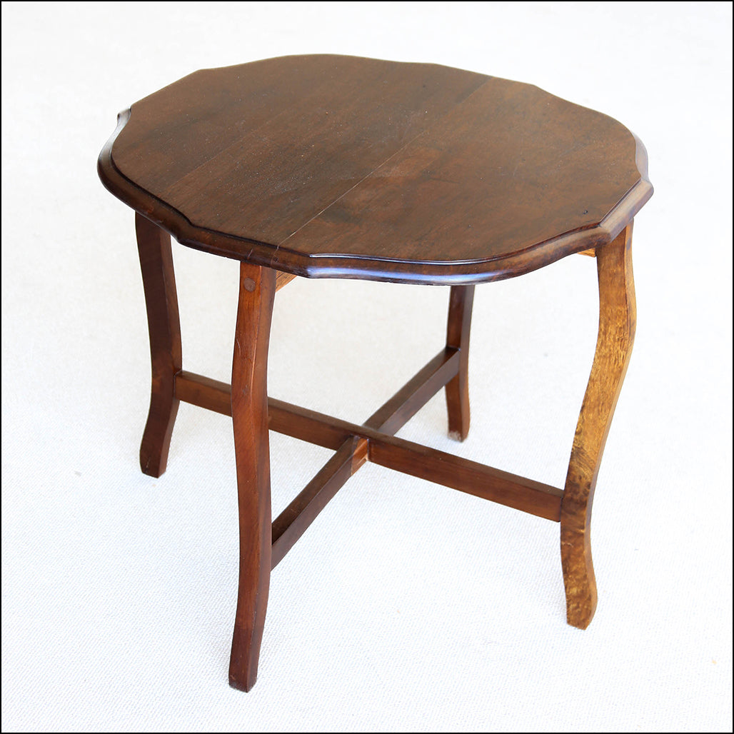 Solid Imbuia Lamp Table