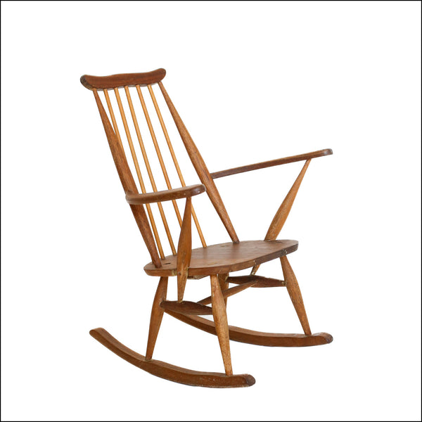 Oak Lubis Rocking Chair