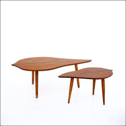 Caleb's Leaf Coffee and Side Tables - priced per item