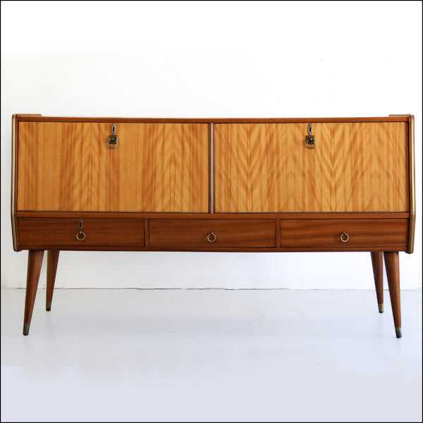1960's Sideboard with Solid Wood Top