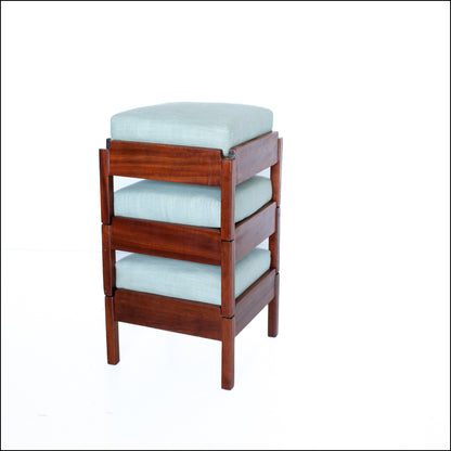 Set of Three Stacking Footstools