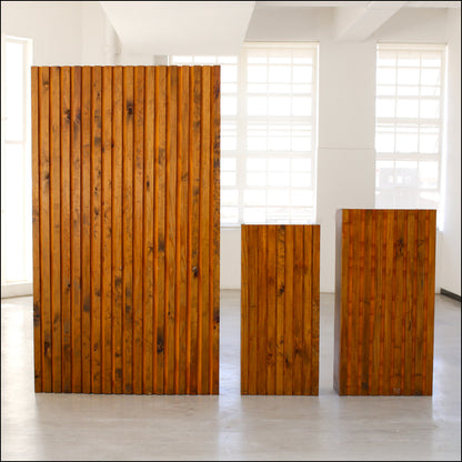 Custom Made Wood Panel Room Dividers - priced per item