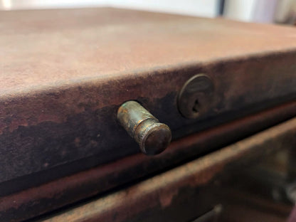 Industrial Style Filing Cabinet with a Safe