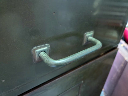 Industrial Style Filing Cabinet with a Safe