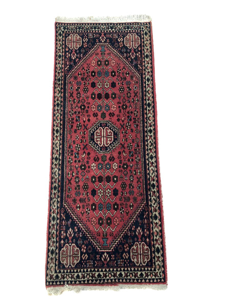 Small Vintage Persian Runner 1.6 x 0.7 m