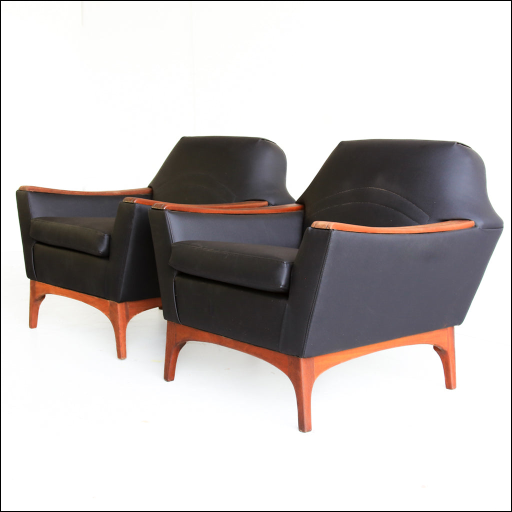 A Pair of 1960's Armchairs