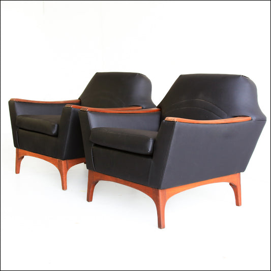 A Pair of 1960's Armchairs