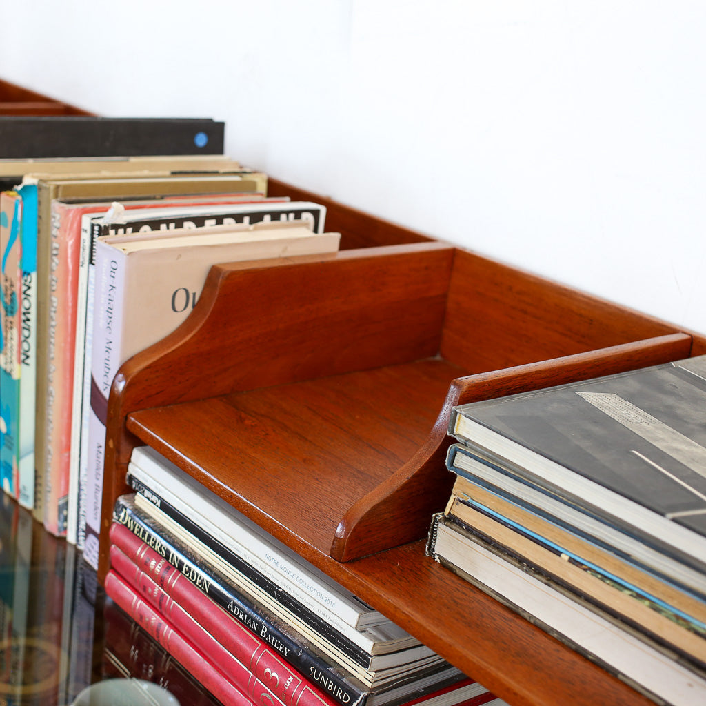 Vintage Desk Filing Shelf