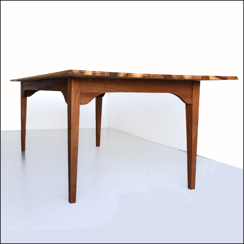 Eight-Seater Solid Wood Dining Table
