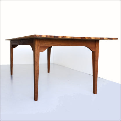 Eight-Seater Solid Wood Dining Table