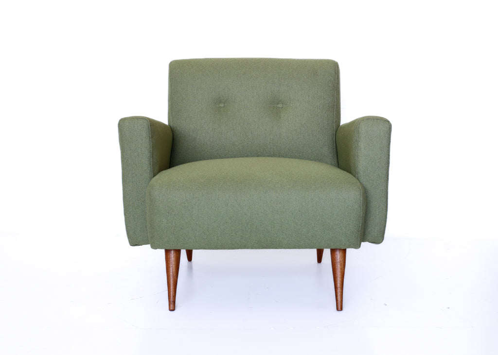 Avocado Green Lazygirl Armchair