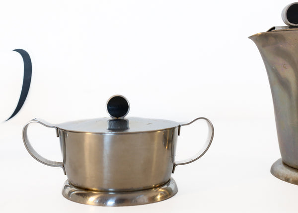 Four Piece Swedish Art Deco Tea Set