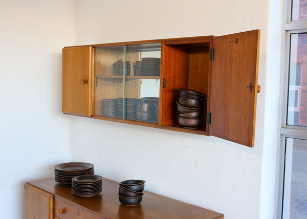 "Golden Key" Mid-century Highboard, UK c.1950s