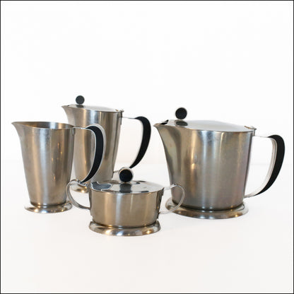 Four Piece Swedish Art Deco Tea Set