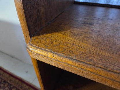 Large Solid Wood Vintage Shelf
