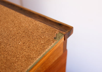 Antique Standing Desk with a Sloped Top