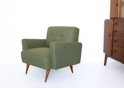 Avocado Green Lazygirl Armchair