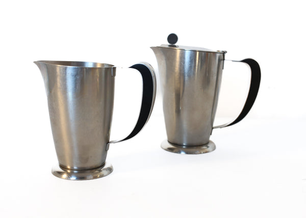 Four Piece Swedish Art Deco Tea Set
