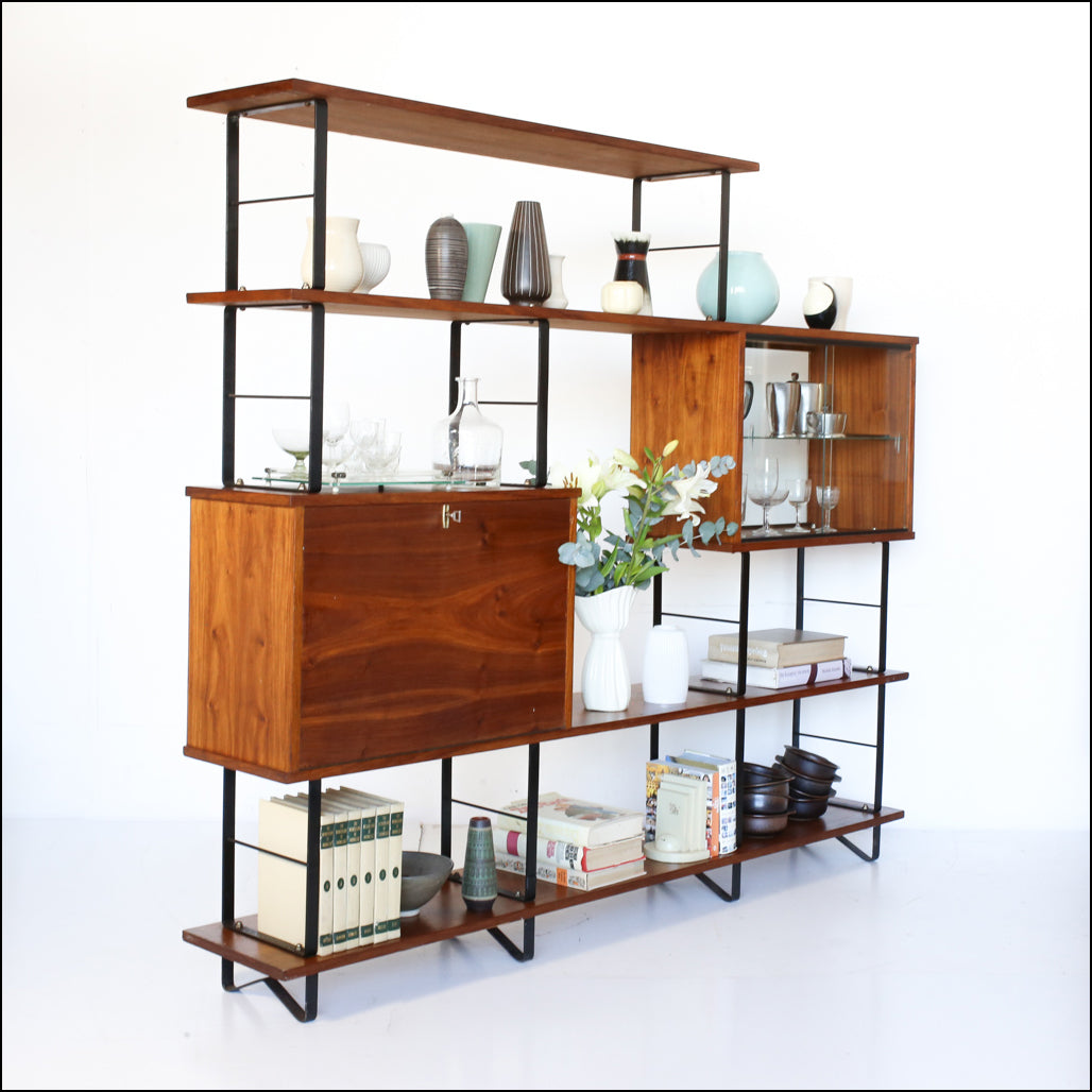 Mid-century Modular Room Divider