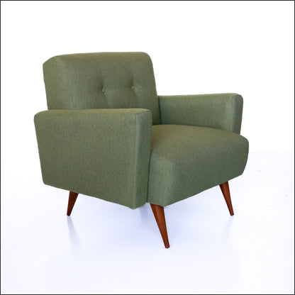 Avocado Green Lazygirl Armchair