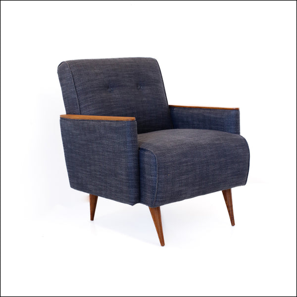 Midnight Blue Ladidah Armchair