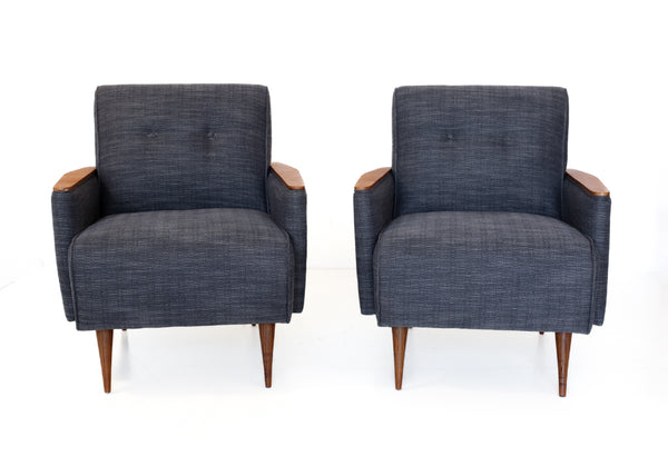 Midnight Blue Ladidah Armchair