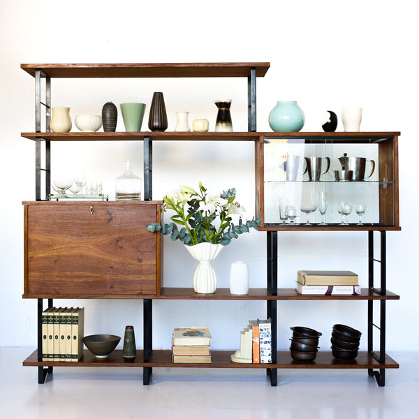 Mid-century Modular Room Divider