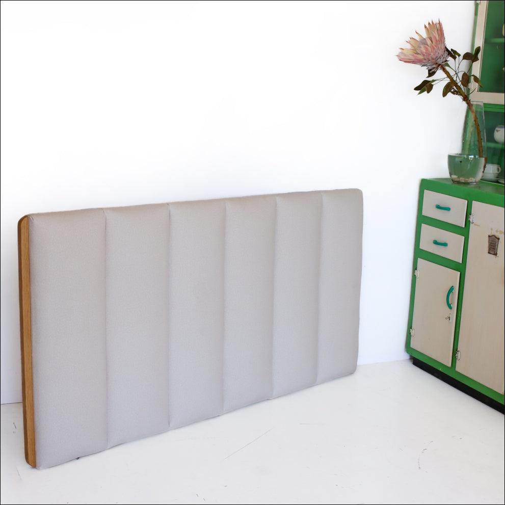 New Queen Headboard with Oak Detail