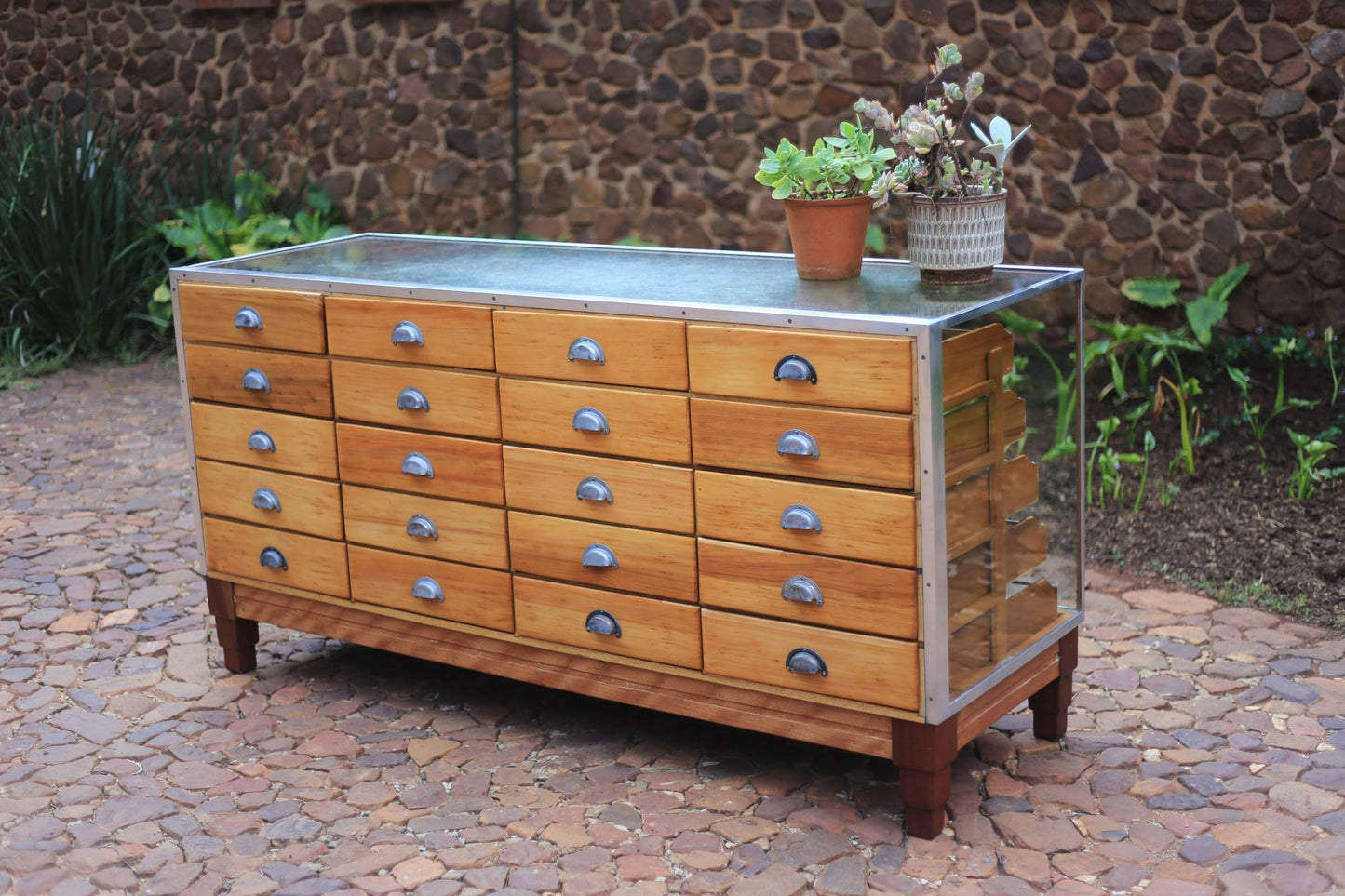1950's Haberdashery Cabinet with 20 Drawers