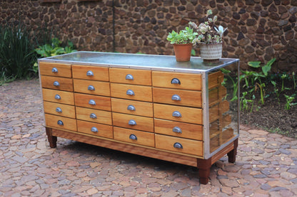 1950's Haberdashery Cabinet with 20 Drawers